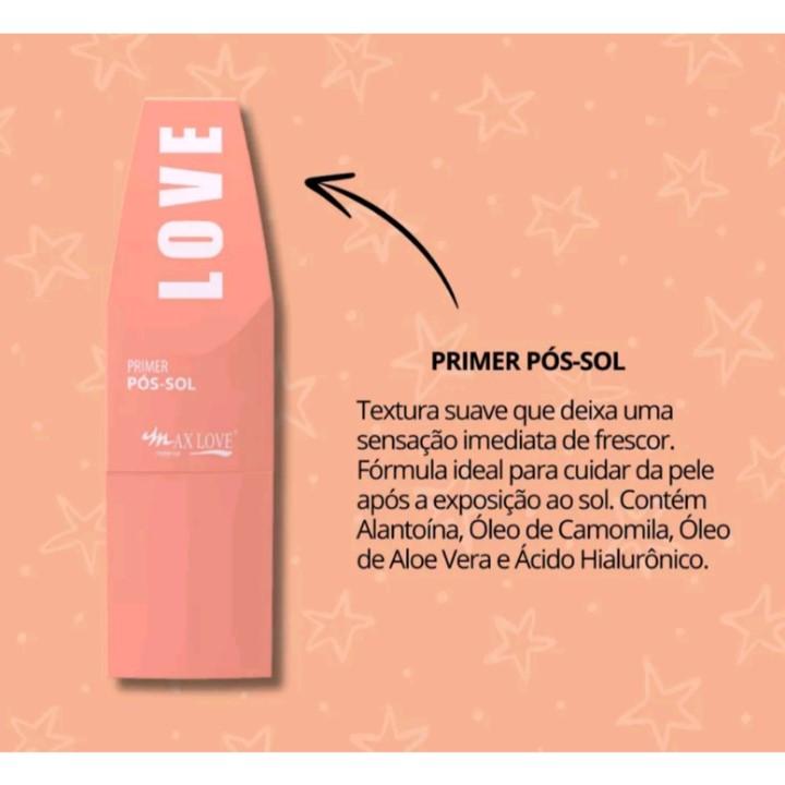 PRIMER PÓS SOL MAX LOVE BOX COM 36 UN