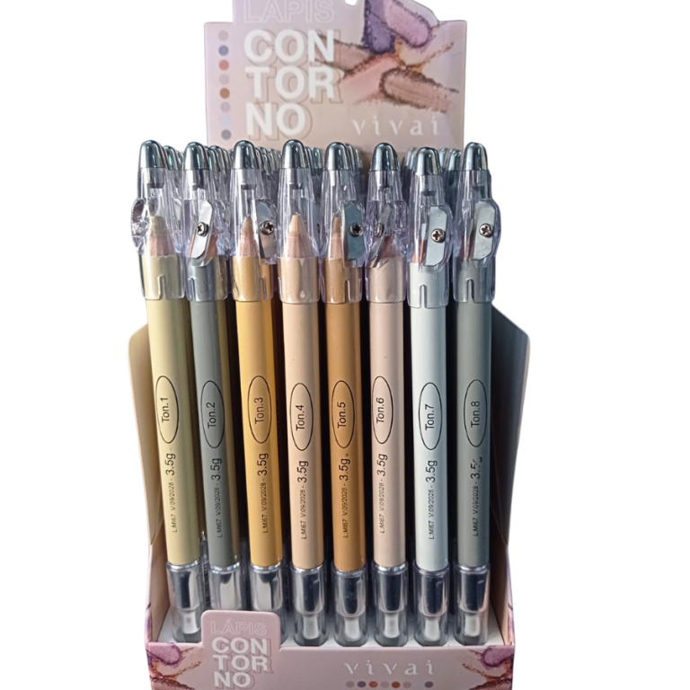 LÁPIS DE CONTORNO VIVAI BOX COM 72 UN