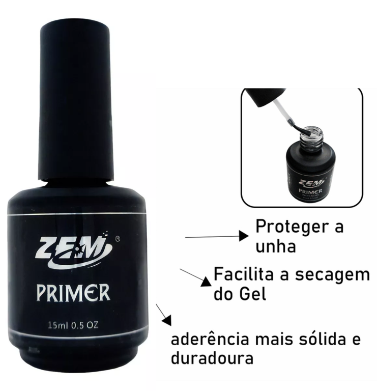 PRIMER COM ÁCIDO 15ML ZEM