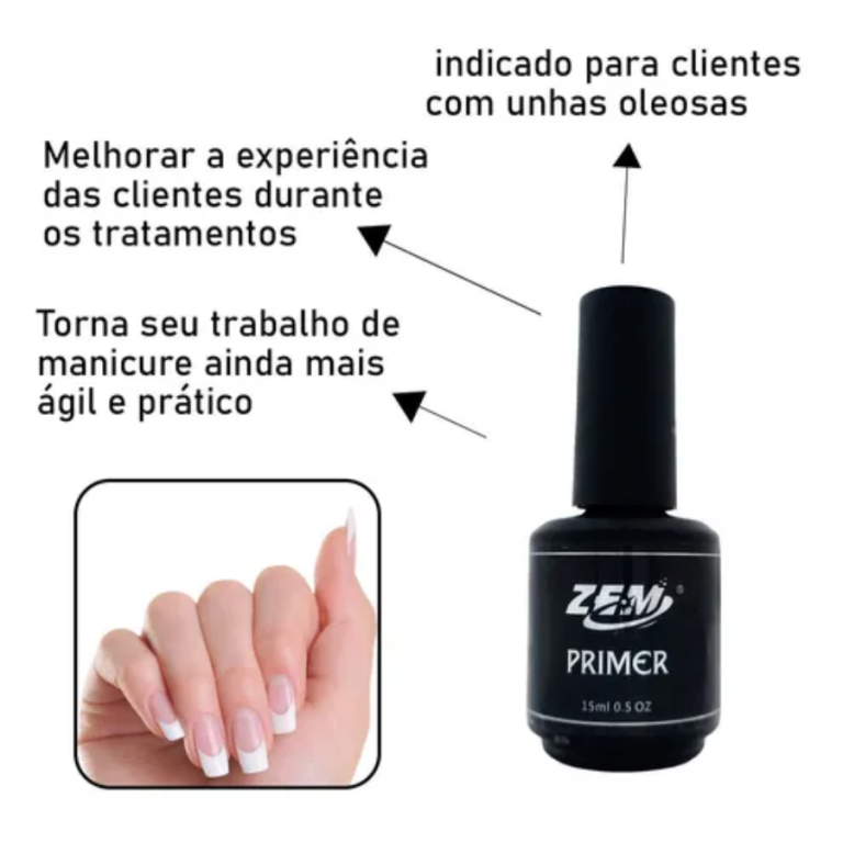 PRIMER COM ÁCIDO 15ML ZEM