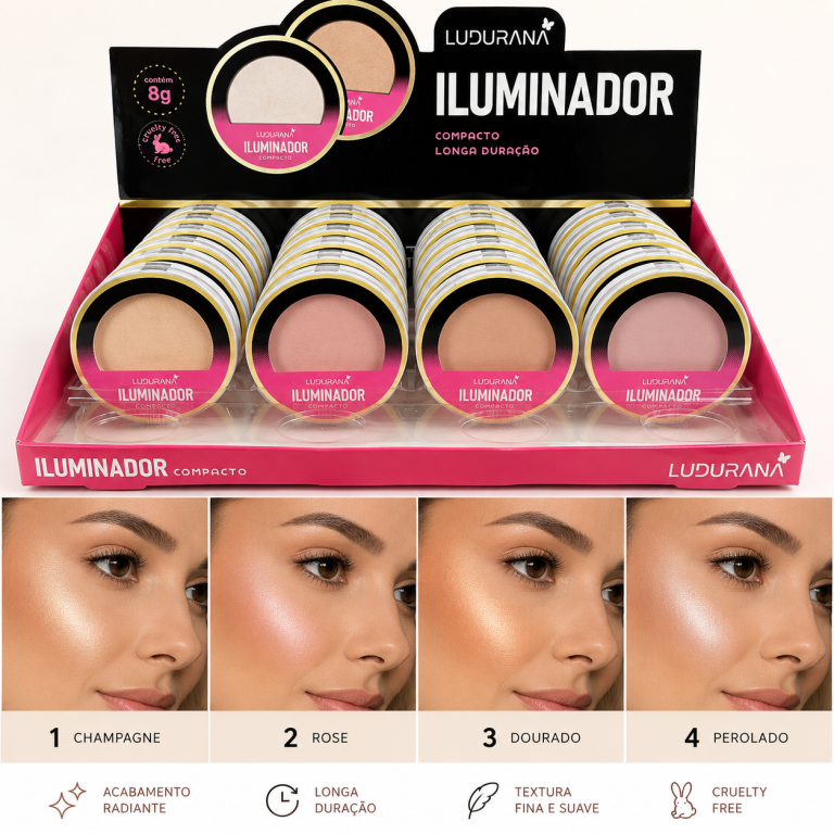 ILUMINADOR COMPACTO LUDURANA BOX COM 24 UN *VENCIMENTO 10/26