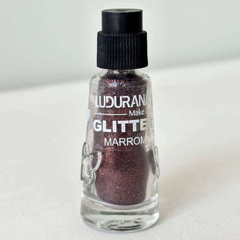 GLITTER MARROM LUDURANA