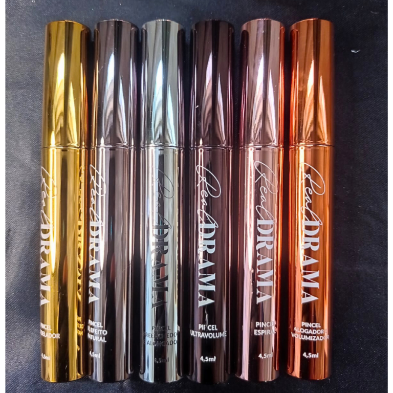 MÁSCARA DE CÍLIOS REAL DRAMA 4,5ML BELLA FEMME BOX COM 24 UN