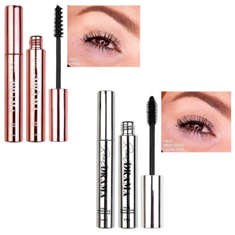 MÁSCARA DE CÍLIOS REAL DRAMA 4,5ML BELLA FEMME BOX COM 24 UN