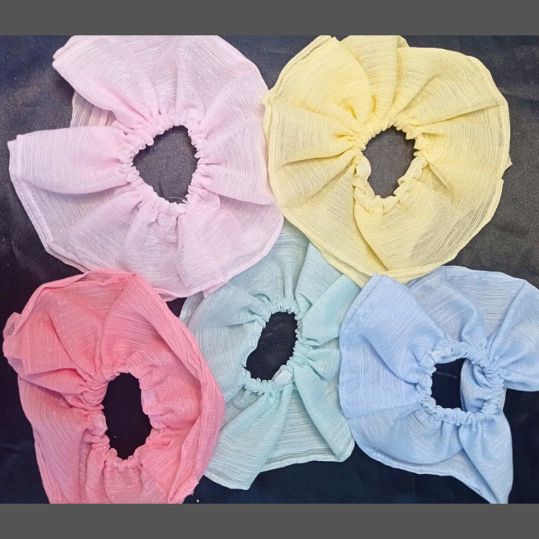 BUCHINHA GRANDE TECIDO COM BRILHOS 15 CM