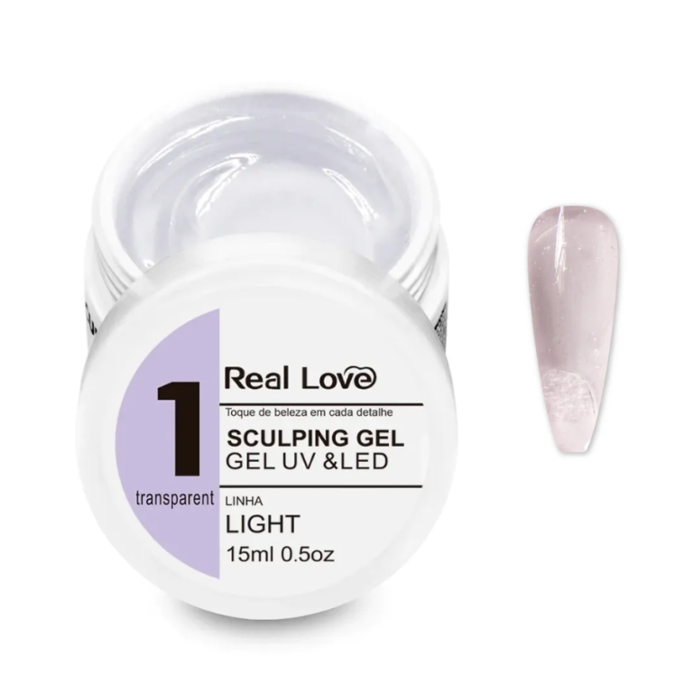 GEL SCULPING REAL LOVE 15 ML TRANSPARENTE 01