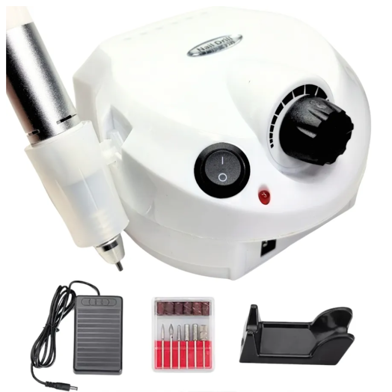 LIXA ELÉTRICA PROFISSIONAL PORQUINHO NAIL DRILL 45000 RMP