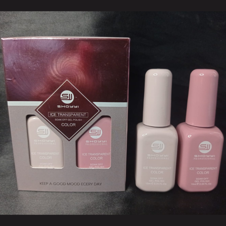 ESMALTE EM GEL SHOYYI KIT CORES NUDE