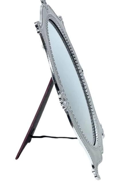 ESPELHO GRANDE MESA FORMATO OVAL 24,5 X 30 CM