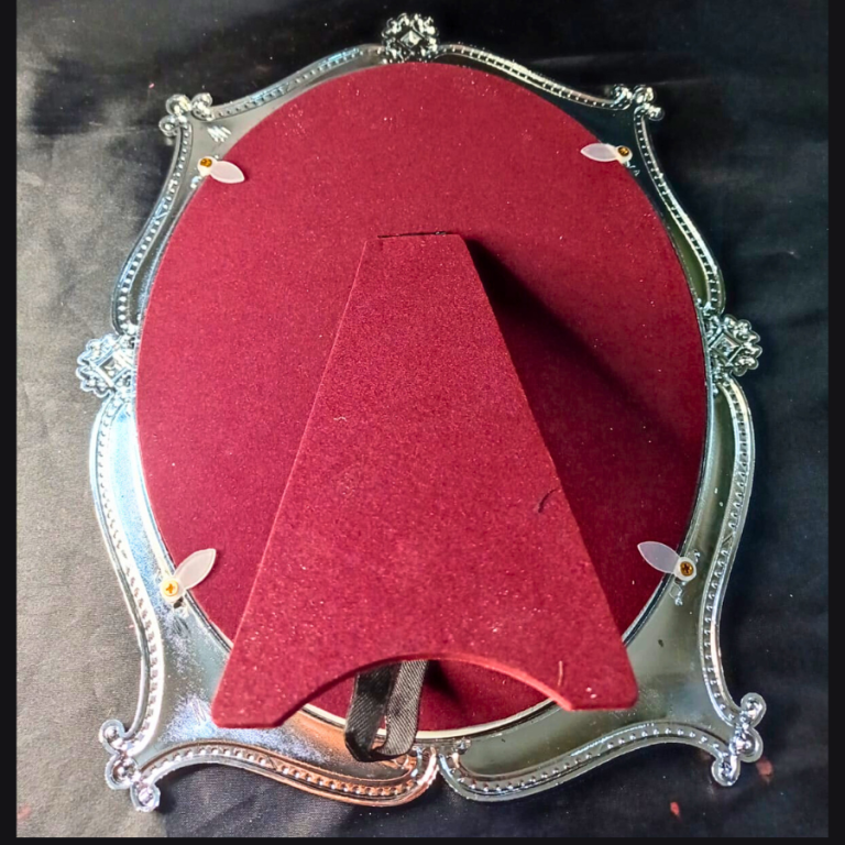 ESPELHO GRANDE MESA FORMATO OVAL 24,5 X 30 CM