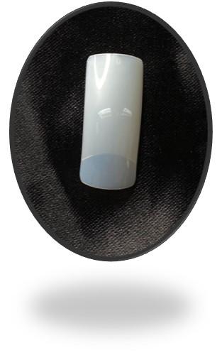 CARTELA DE UNHA A. TIPS QUADRADA LEITOSA COM 100 UN