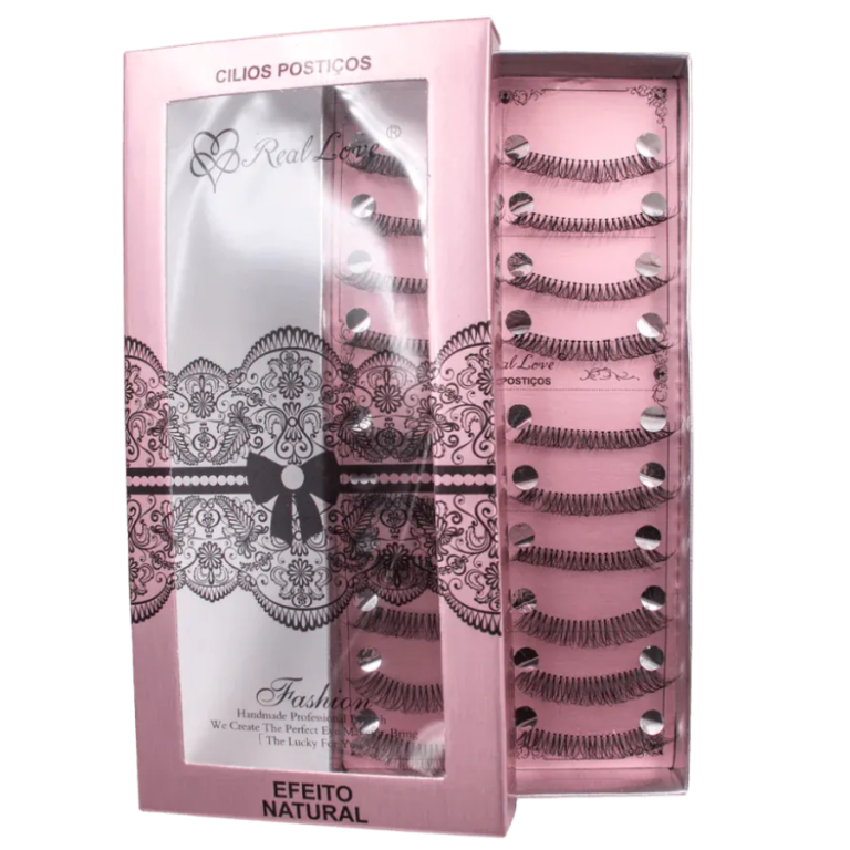 CÍLIOS POSTIÇOS EFEITO NATURAL 747S REAL LOVE