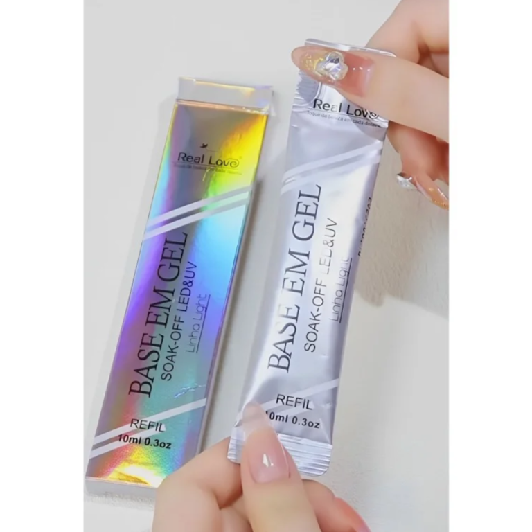 REFIL BASE EM GEL SOAK OFF LED REAL LOVE 10 ML