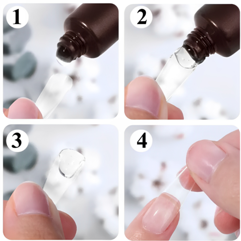 COLA DE UNHA POSTIÇA EM GEL REAL LOVE 20G