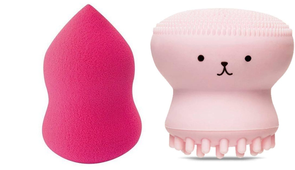 KIT CAIXA ESPONJA ONDULADA COM ESFOLIANTE POLVO