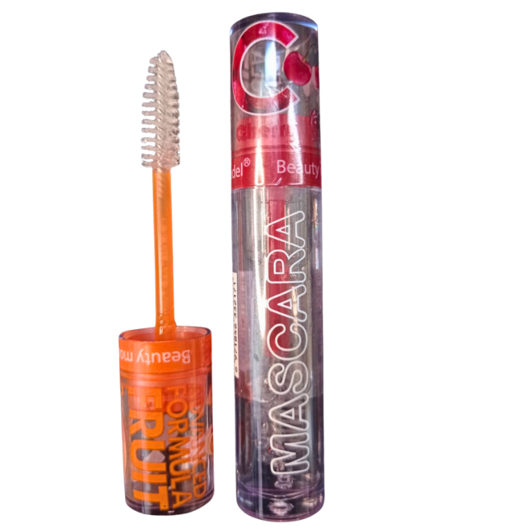 MÁSCARA DE CÍLIOS INCOLOR CHEIRO DE FRUTAS BOX COM 24 UN