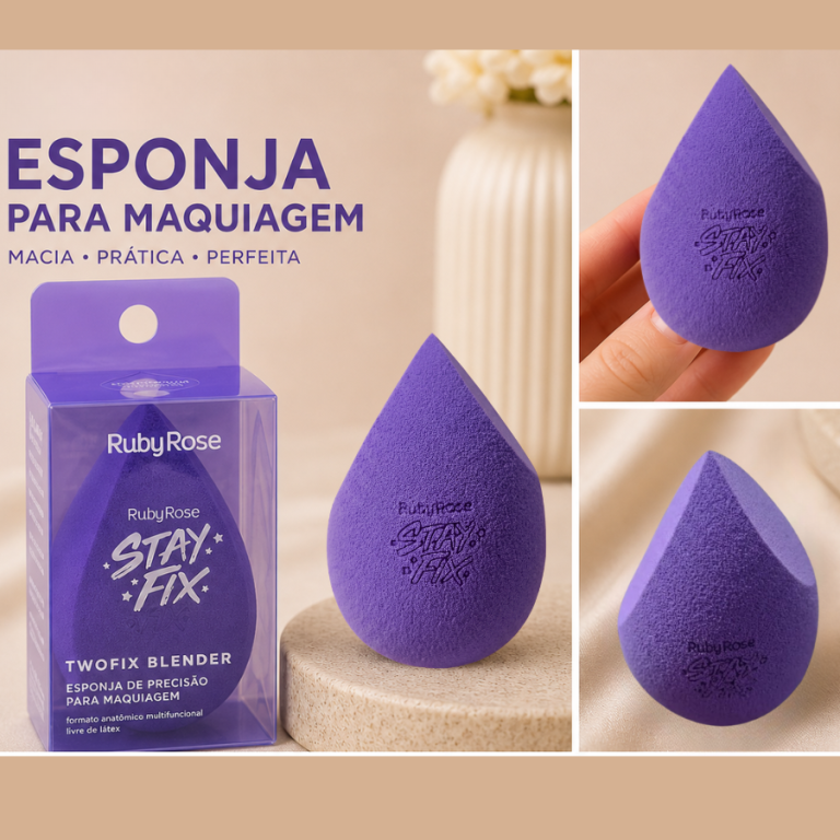 ESPONJA RUBY ROSE STAY FIX TWOFIX BLENDER