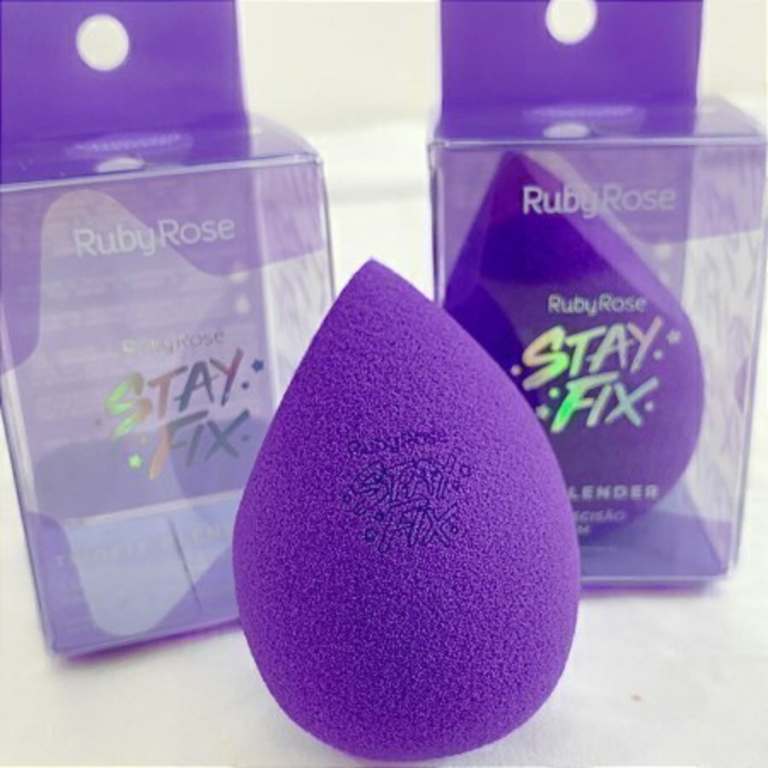 ESPONJA STAY FIX TWOFIX BLENDER RUBY ROSE BOX COM 12 UN