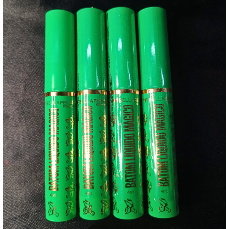 LIP GLOSS MÁGICO VERDE BELLA FEMME BOX COM 12 UN