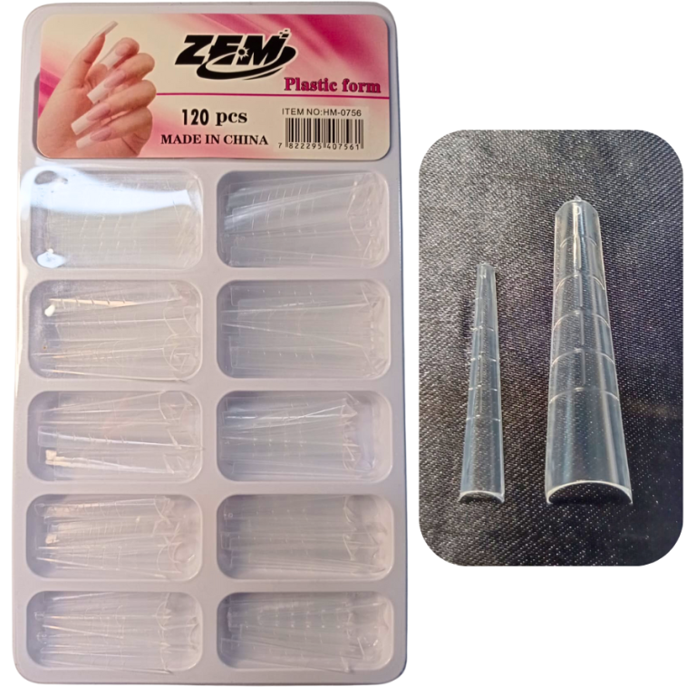 CARTELA MOLDE F1 BAILARINA ZEM COM 120 UN