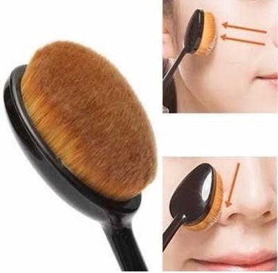 PINCEL OVAL PARA MAQUIAGEM