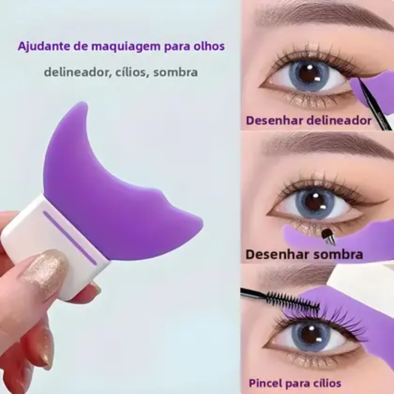 PINCEL AUXILIAR DE SILICONE PARA OLHOS