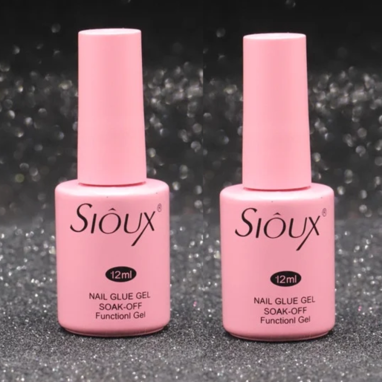 COLA DE UNHA POSTIÇA EM GEL LÍQUIDA SIÔUX 12 ML