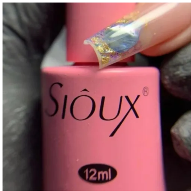 COLA DE UNHA POSTIÇA EM GEL LÍQUIDA SIÔUX 12 ML