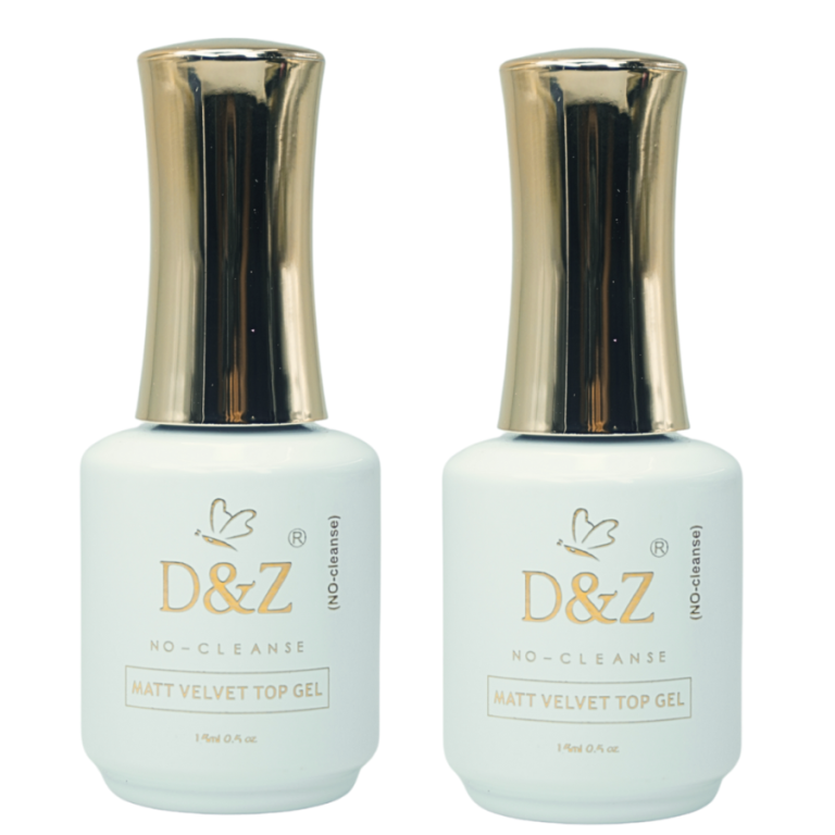 TOP COAT MATT VALVET TOP GEL NO CLEASING D&Z 15 ML