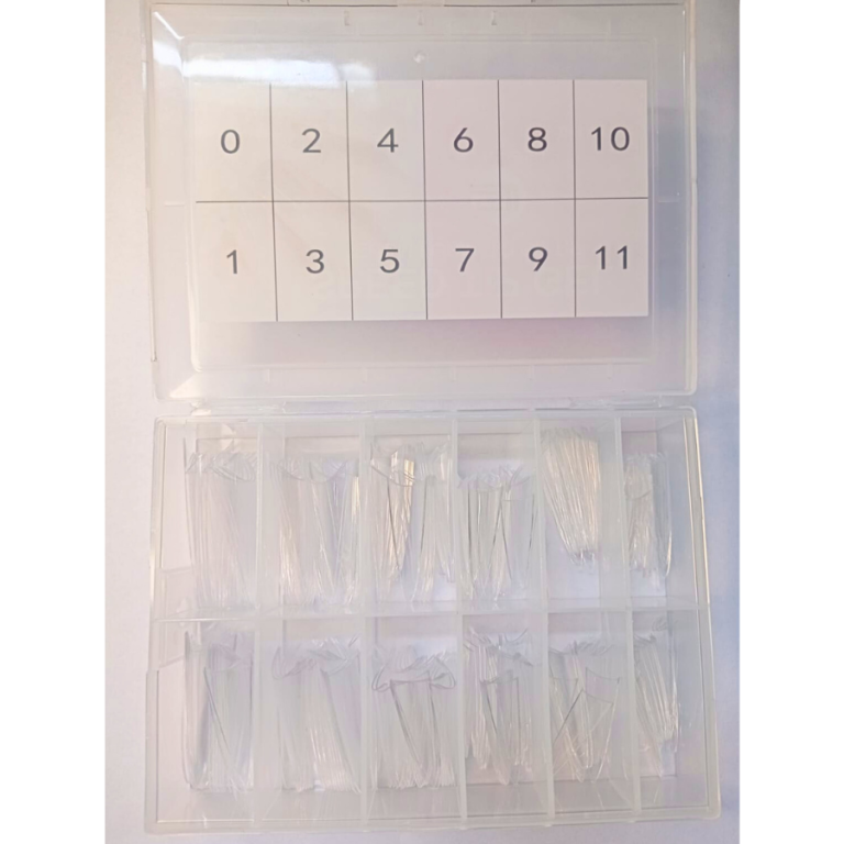 CARTELA DE UNHA FLEXÍVEL POSTIÇA SPEED TIP GEL VAMP LONG SHOYYI COM 240 UN