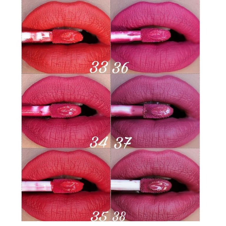 BATOM LÍQUIDO MATTE 24 HORAS 33 AO 38 MAX LOVE BOX COM 48 UN