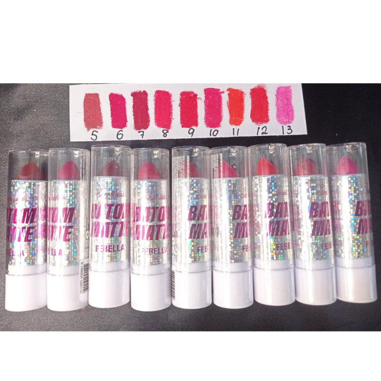 BATOM MATTE SIMPLICIDADE 9 CORES FEBELLA 3,8G BOX COM 72 UN