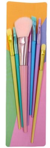 KIT PINCÉIS COM 7 PEÇAS COLORIDOS