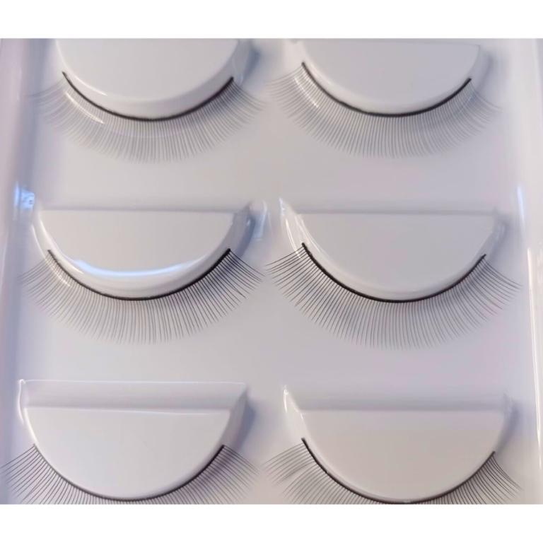 CARTELA CÍLIOS PARA TREINO 8MMM 5 PARES MEY