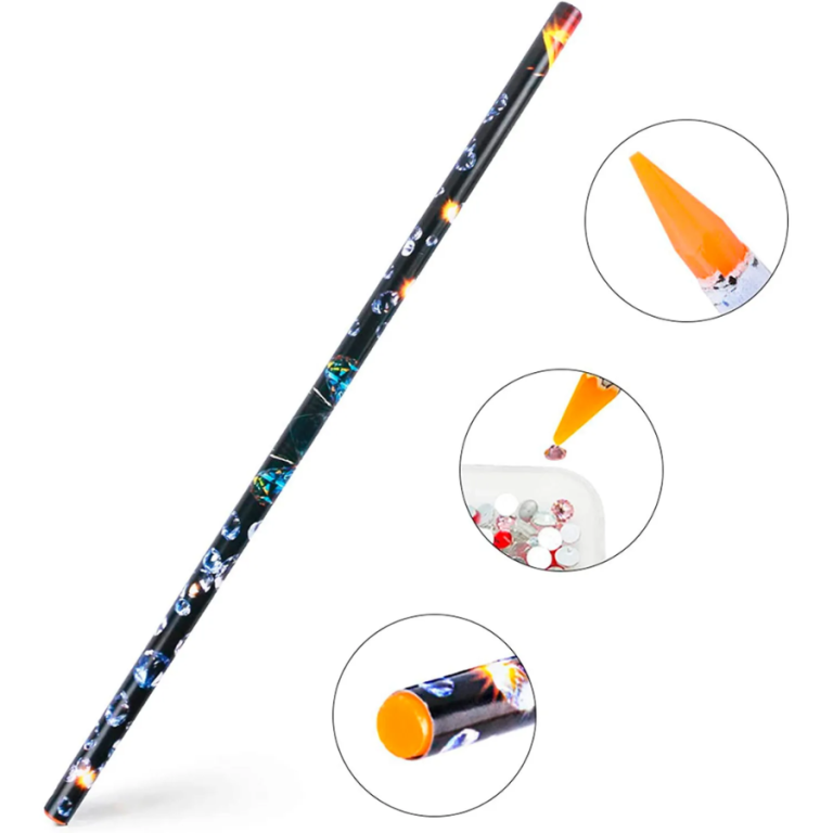 LÁPIS DE CERA PEGA STRASS 22,5cm