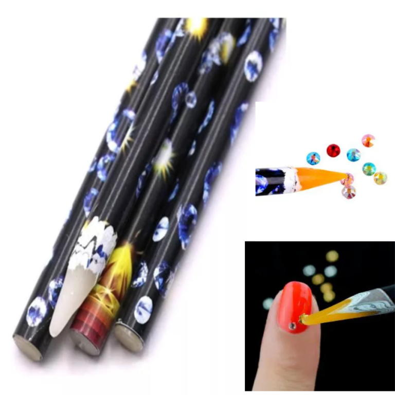 LÁPIS DE CERA PEGA STRASS 22,5cm