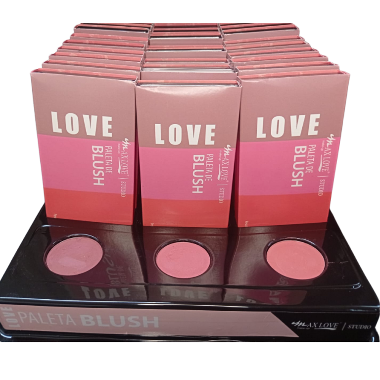 BLUSH TRIO COR 01 MAX LOVE BOX COM 36 UN