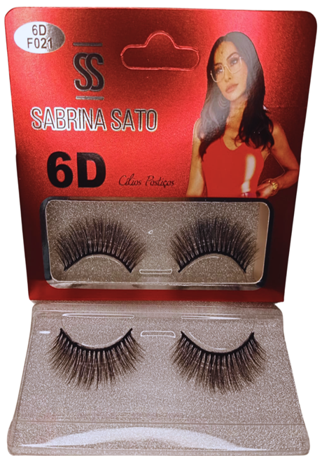 CÍLIOS POSTIÇOS 6D SABRINA SATO