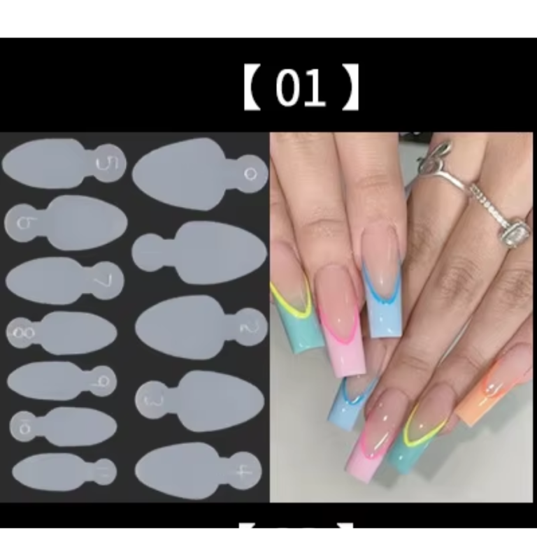 ADESIVO DE UNHA FORMA DUPLA SILICONE 60 UN