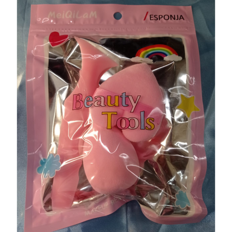 KIT 3 PEÇAS COM 2 ESPONJAS 1 MODELADOR DELINEADOR SILICONE