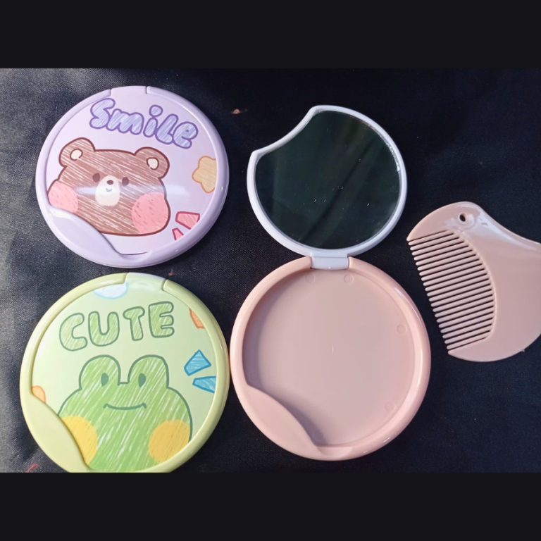 ESPELHO COM PENTE REDONDO