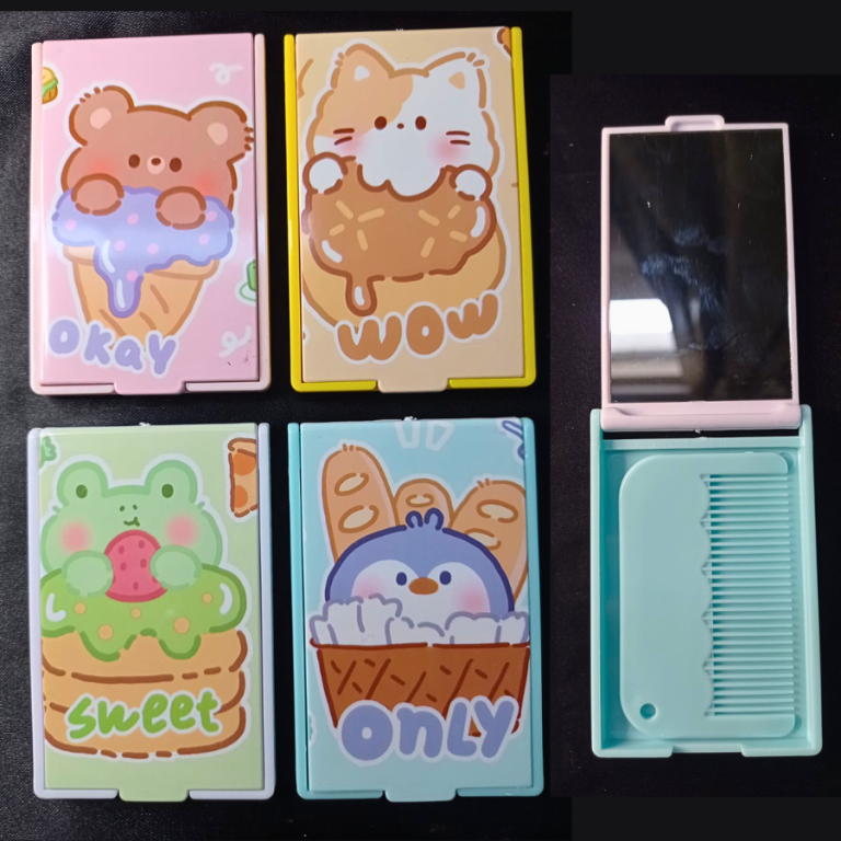 ESPELHO COM PENTE RETANGULAR