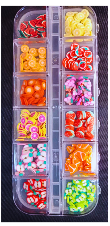 ENFEITE DE UNHA FRUTAS