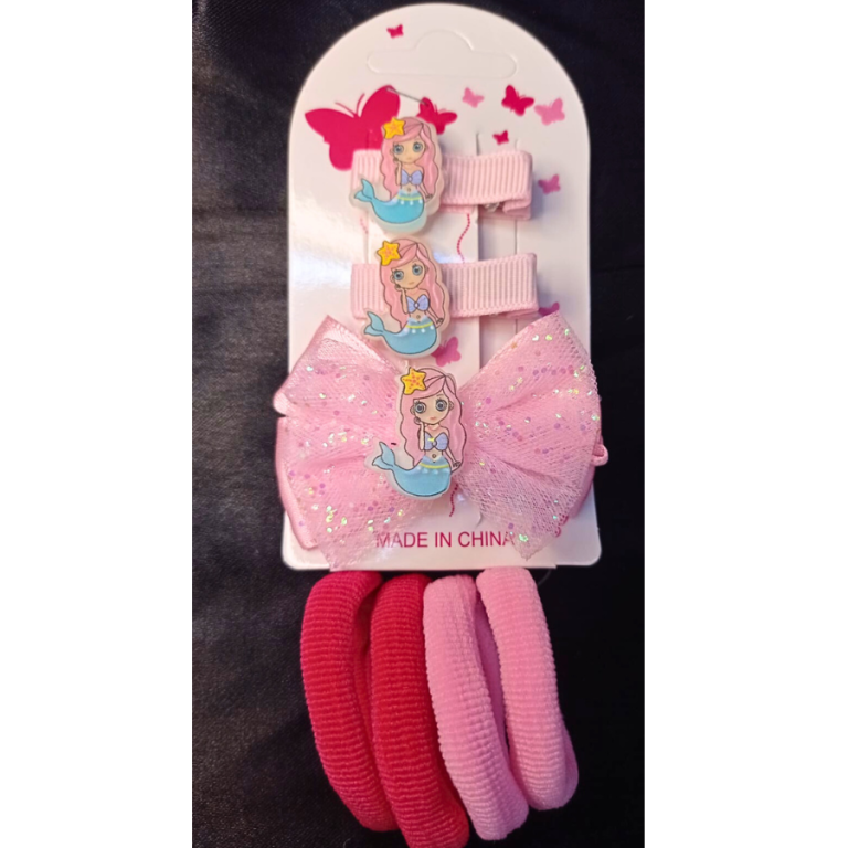 CARTELA PRESILHAS E BUCHINHAS SEREIA 7 PEÇAS