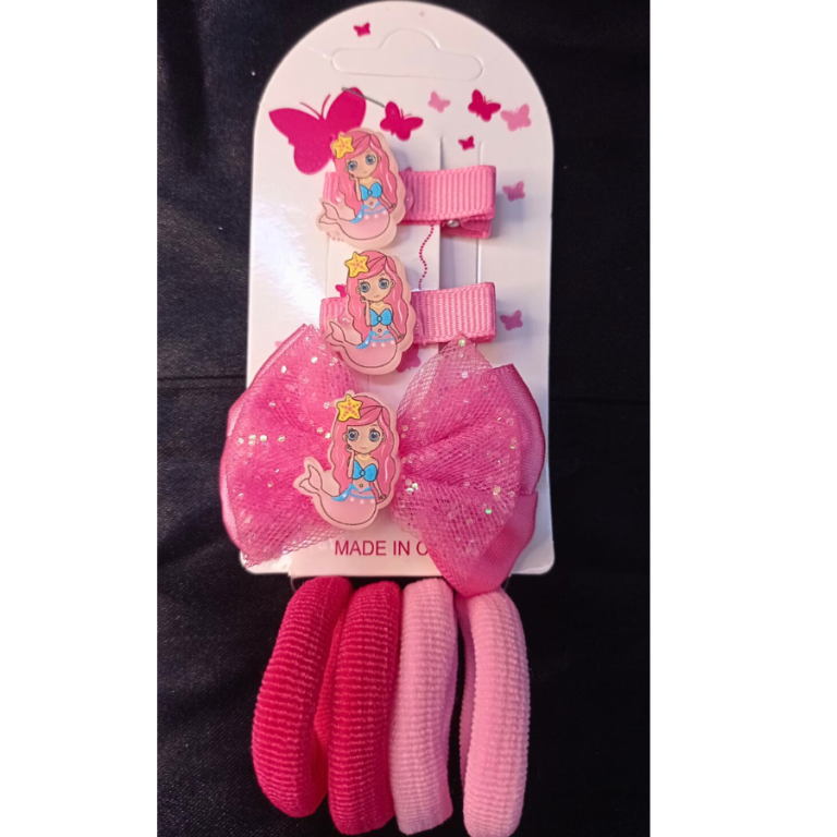 CARTELA PRESILHAS E BUCHINHAS SEREIA 7 PEÇAS