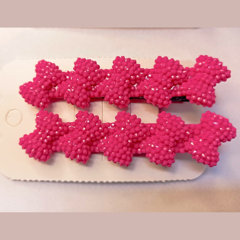 KIT BICO DE PATO DUPLO METAL LACINHO 6,5 CM