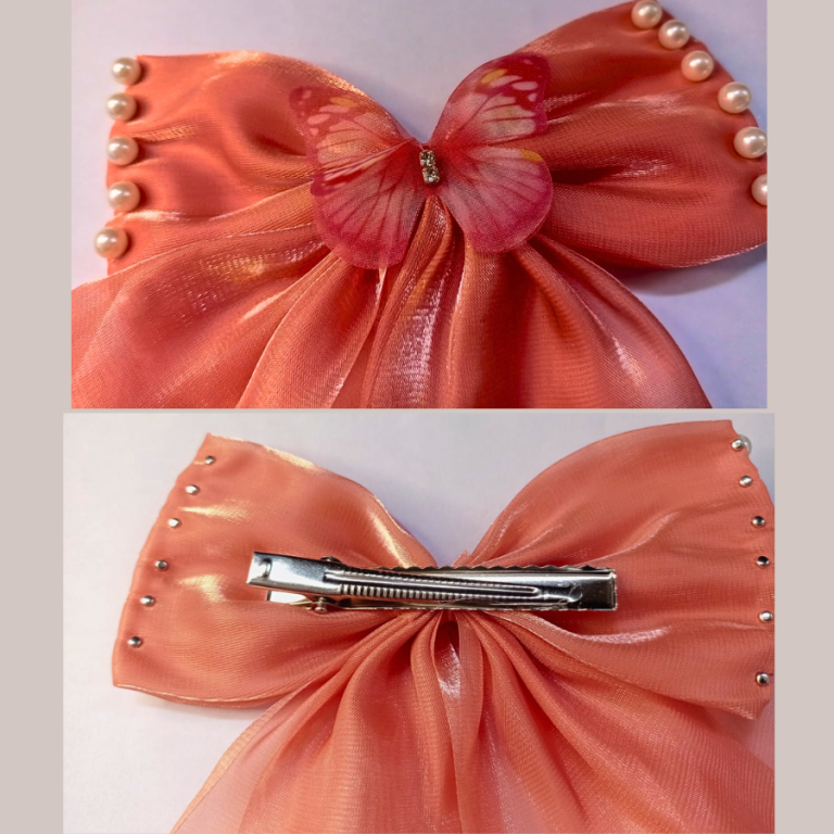 LAÇO GRANDE PRESILHA BORBOLETA 16 X 12 CM