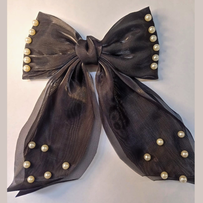 LAÇO GRANDE PRESILHA PÉROLA 16 X 12 CM