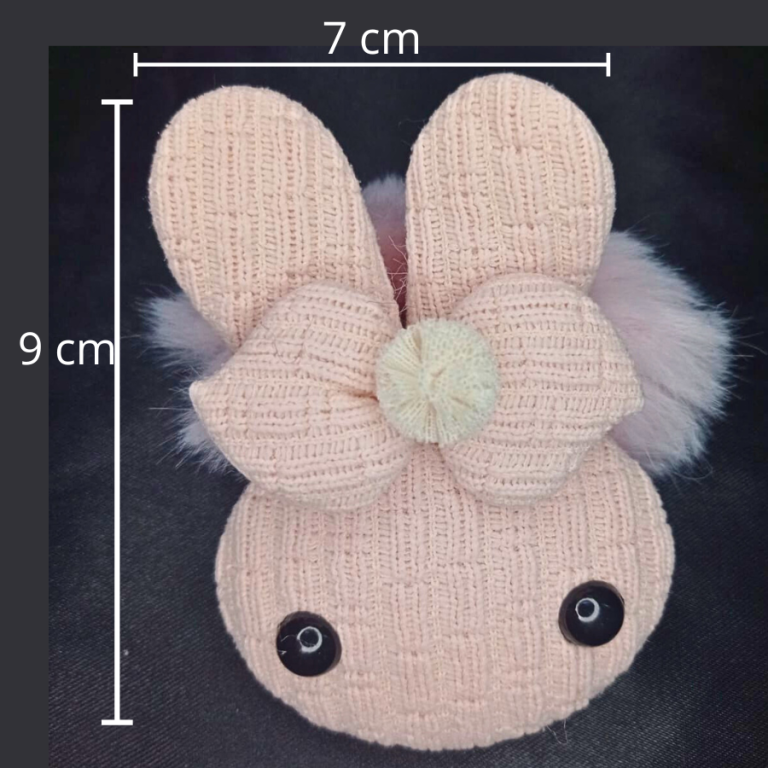 BUCHINHA PELÚCIA GRANDE DE TECIDO COELHINHA