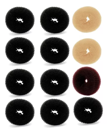 PACOTE COM 12 ESPONJAS DONUTS PARA COQUE 6 CM P